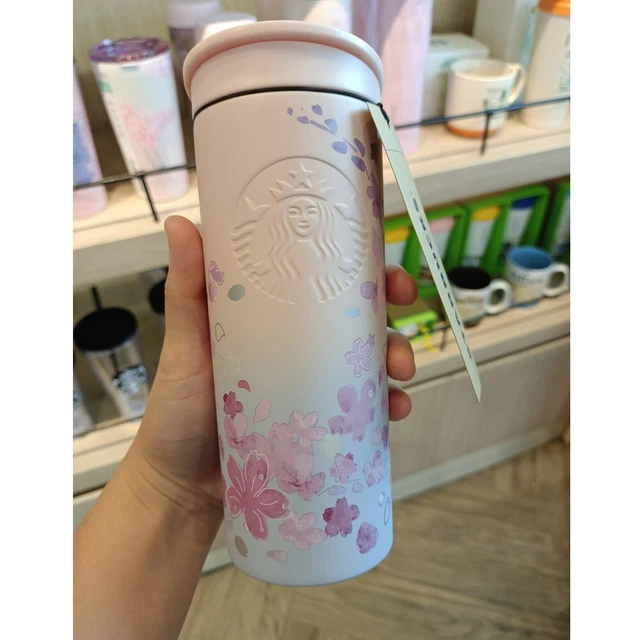 STARBUCKS TUMBLER NEW 2024 Gift Stainless Sakura Cherry Blossom