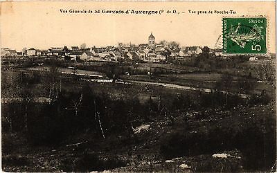 CPA vue générale St-GERVAIS-d'Auvergne vue prise de BOUCHE Tell (408191)