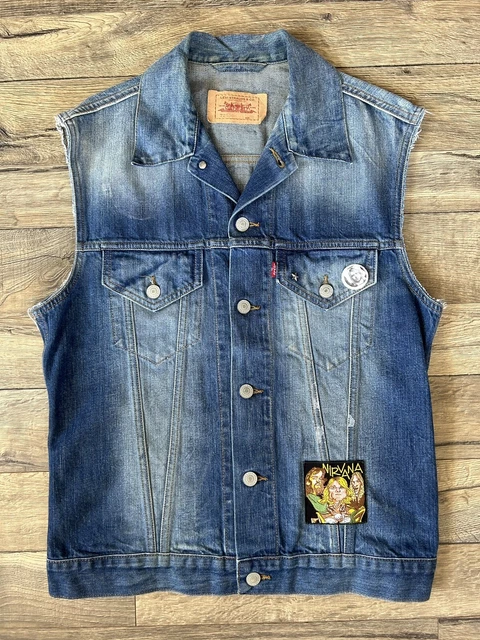 Nirvana Levi’s Denim Vest