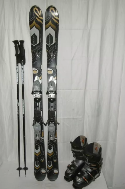 K2 Ski " Mystery Luv " Top Allround Carver 142 Cm + Skischuhe Gr: 40 Im Set