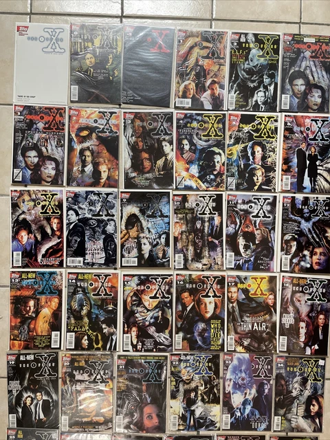 The X-Files 1995 #1-40 Annual #1-2 Near Complete Set Lot  Topps Comics