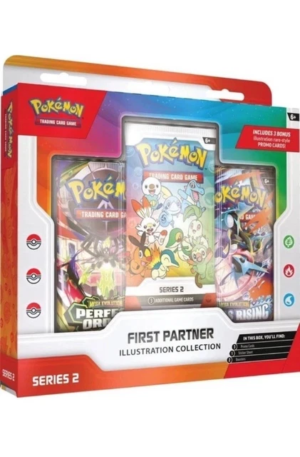 POKÉMON TCG FIRST Partner Illustration Collection Series 2 Box 3 Promo ...
