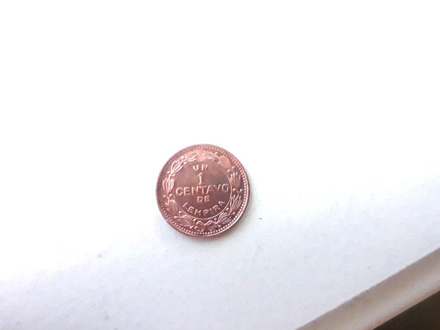 Honduras    1   Centavo   De Lempira 1974   Nice  Coin  May03