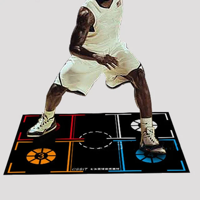 Tappetino da allenamento dribbling ammortizzatore professionale S/L/XL antiscivolo per uso domestico