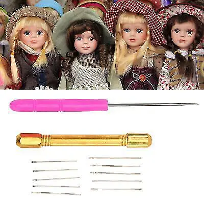 Hair Re-rooting Kit | 10pcs Needles | Girls' Hair Rooting Tool