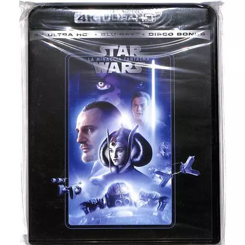 star wars - la minaccia fantasma - 4k ultra HD + Blu-ray BLURAY