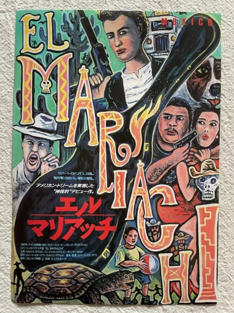 El Mariachi 1994 Movie Flyer Japanese Chirashi Robert Rodriguez