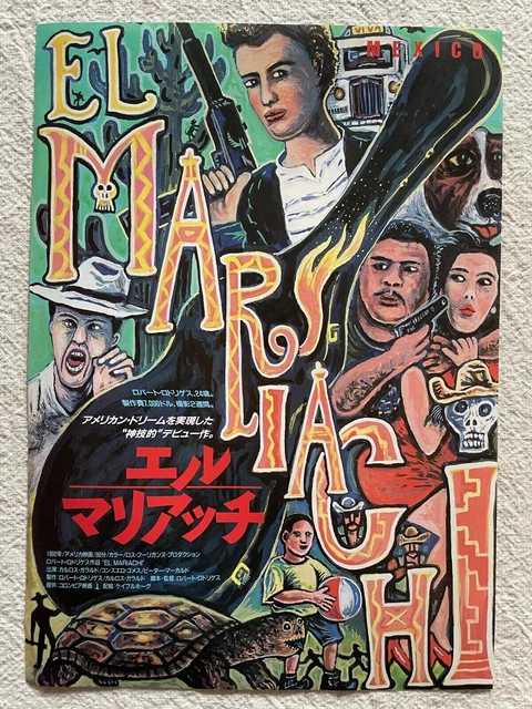 El Mariachi 1994 Movie Flyer Japanese Chirashi Robert Rodriguez