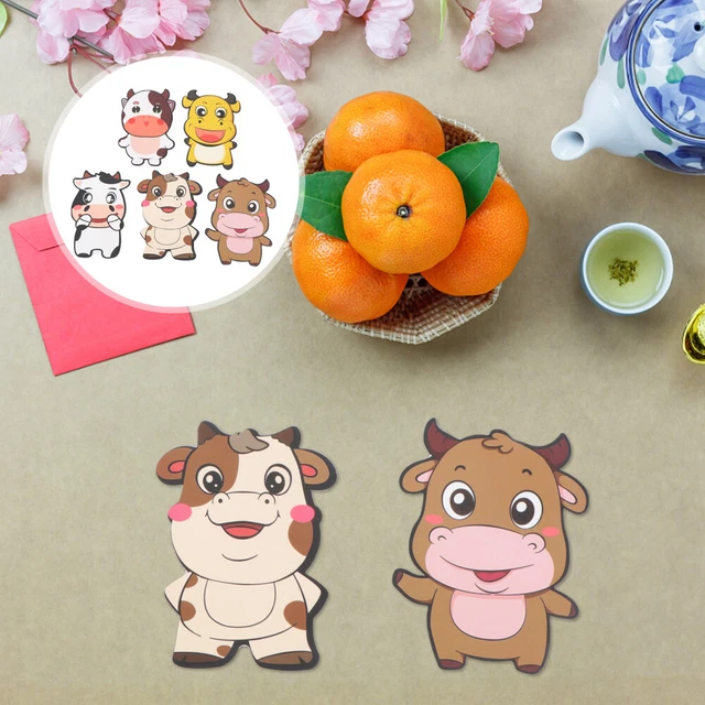 10Pcs Nouvel An Décoration Chinois Nouvelle Année Partie Faveur