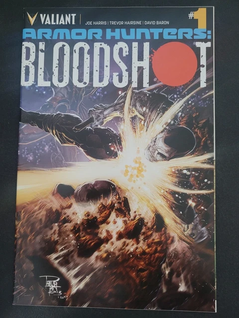 Armor Hunters Bloodshot #1 Chromium Cover Variant Valiant Comic Bonus Regular #1 3