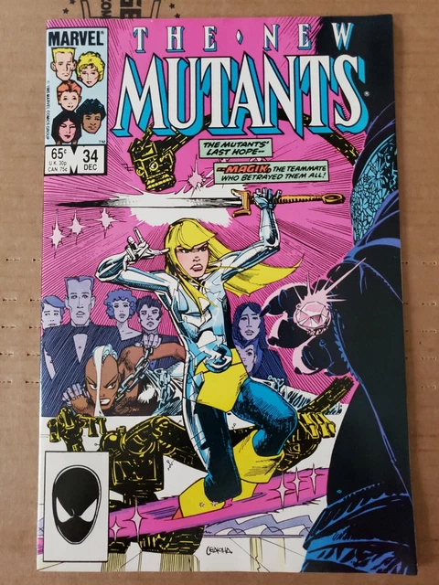 THE NEW MUTANTS - Vol 1 # 34 December 1985 Marvel X-men BEAUTIFUL COPY COMBINE S