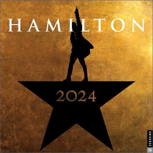 HAMILTON 2024 WALL Calendar An American Musical (Calendar) 14.89