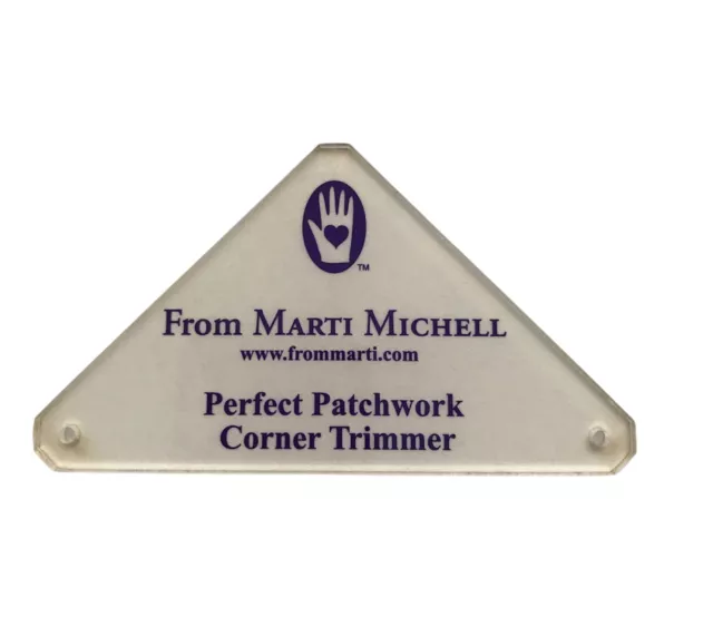Marti Michell 8064 Ecken-Trimm-Schablone, Corner Trimmer, Perfect Patchwork