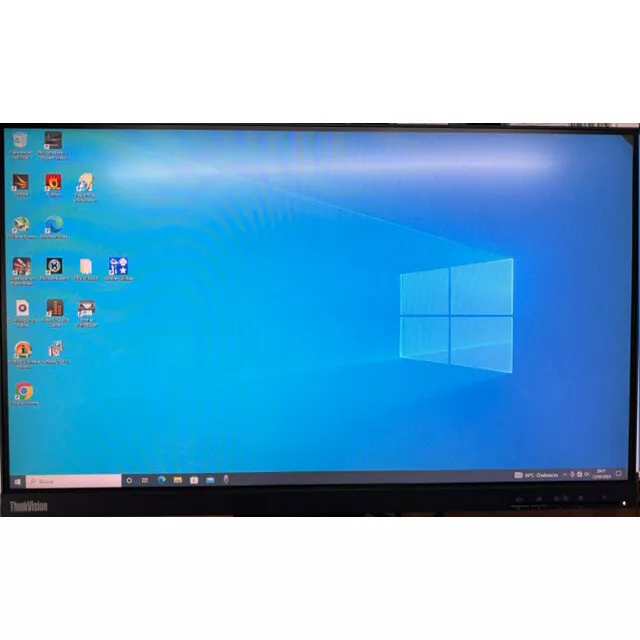 Monitor Lenovo ThinkVision S24e-20 23.8" LED FullHD FreeSync **Tiene un golpe**