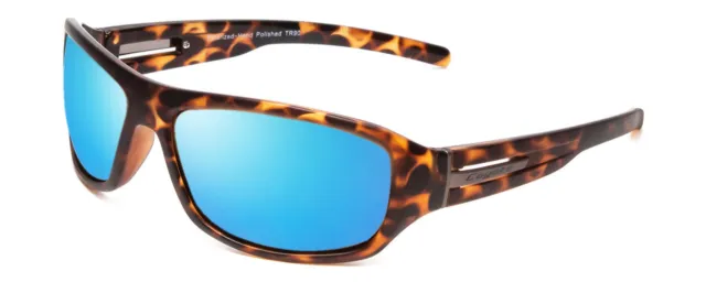 Coyote Sonoma Unisex Wrap Polarized Sunglasses Matte Tortoise 61mm CHOOSE LENSES