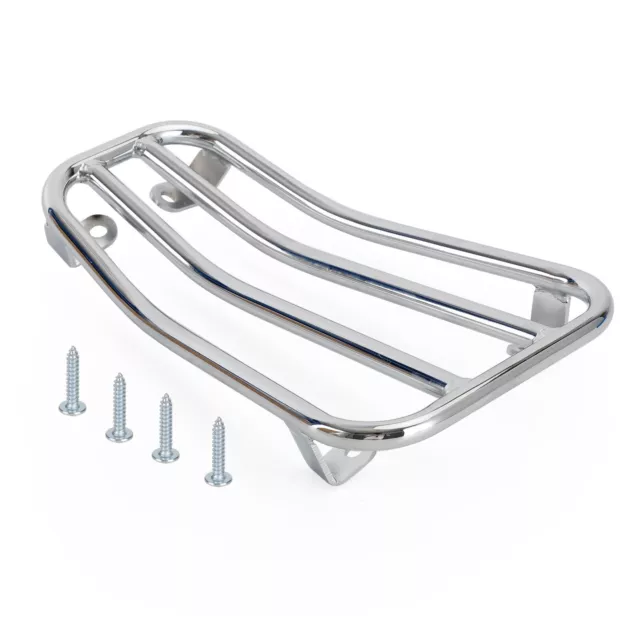 Floor Board Rack Carrier Mount Chrome For Vespa Primavera Sprint 50 125 150 A9