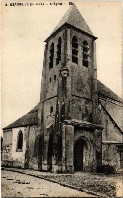CPA EZANVILLE - L'Église (107682)