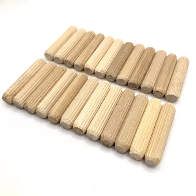 Replacement Wooden Dowel Pins for IKEA Part 101352 (EXPEDIT) (Pack of 24)
