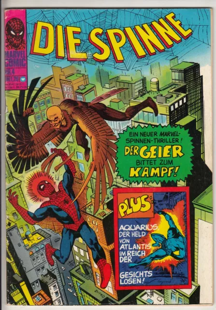 Die SPINNE Nr. 4 (2) guter ZUSTAND Williams ORIGINAL mit Coupon spider-man