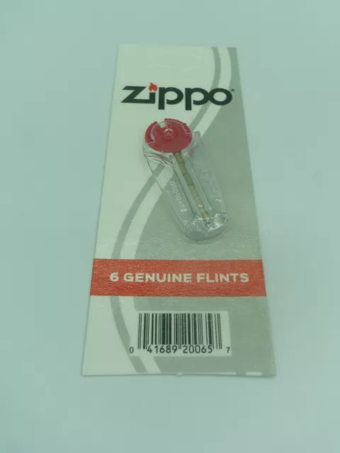 ZIPPO - ETUI DE 6 PIERRES ( pour Briquet Tempete à Essence ) NEUF , PETIT PRIX