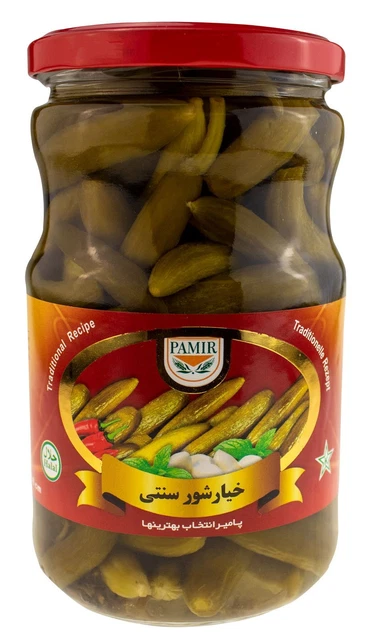 Pamir - cetrioli salini intarsiati Sonati 380 gr