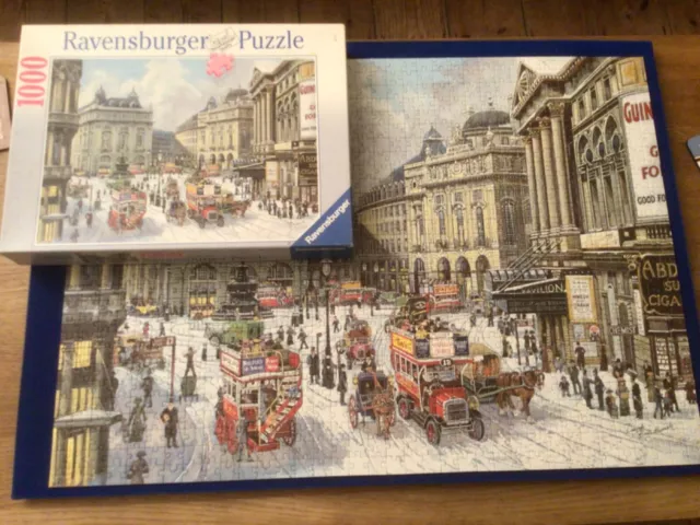 Piccadilly Circus London 1000 Piece Ravensburger Jigsaw Puzzle