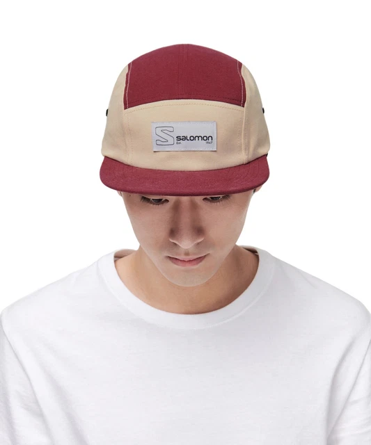 Salomon Five P Cap Lc1681000 Ghiaccio Cabernet/Albicocca