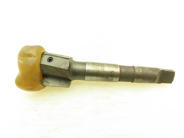 J Brisbois 1 3/16" Carbide Drill Bit Tooling Coolant 7/16" Bore Morse Taper No 2