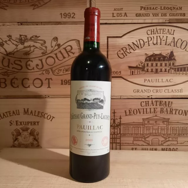 2000 Chateau Grand-Puy-Lacoste Pauillac, Grand Cru, Bordeaux