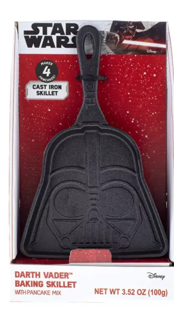 Darth Vader Cast Iron Baking Skillet, Disney, Star Wars