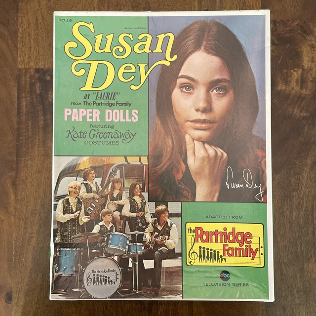 VINTAGE SUSAN DEY Paper Dolls Saalfield Laurie From Partridge Family