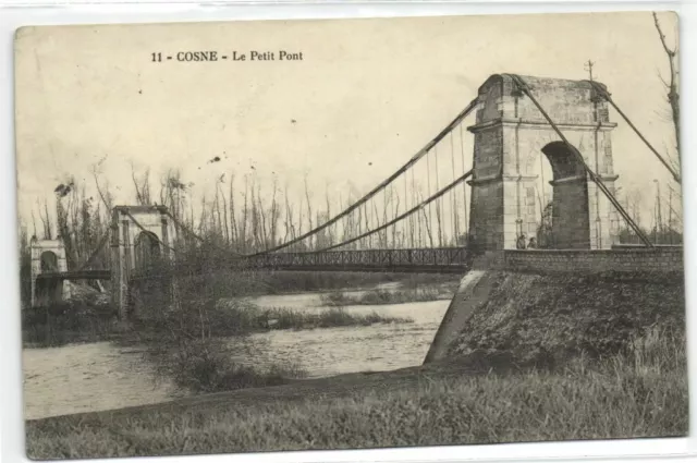 1 CPA 58 Nièvre Cosne Le Petit Pont pcfravainc99