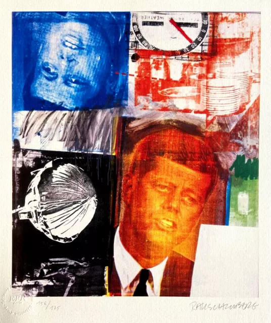 Robert Rauschenberg Lithographie 175ex mark rothko -claes Oldenburg)