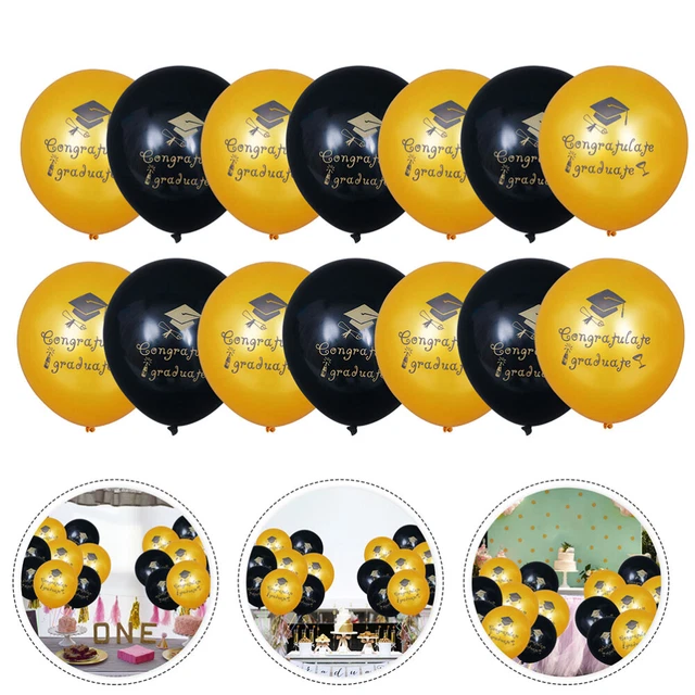 TENDYCOCO Abschlussballon-Set 2023 – Mit Alu-Folienballons & Banner, 16 Zoll | Für Graduierungspartys & Feiern