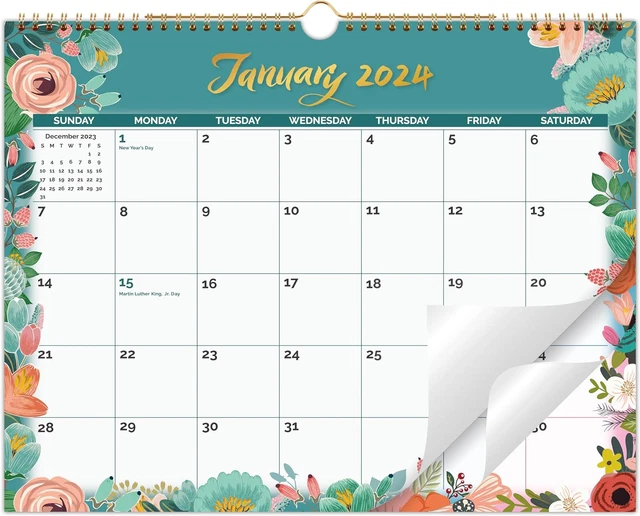 2024 CALENDAR 2024 Wall Calendar, January 2024 December 2024, 2024