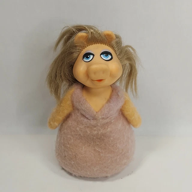 Fisher Price The Muppets Miss Piggy #867 Beanbag 7" Plush Doll 1979 Vintage