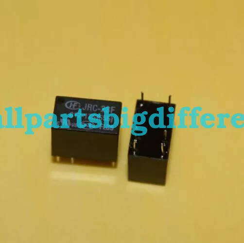 2pcs JRC-23F-012-1ZS 12VDC New Genuine 6Pins Relay 12V HFD23-012-1ZS #E6