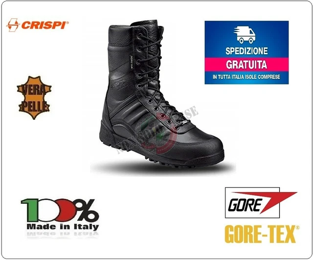 ANFIBIO SCARPONCINO STIVALE Stivaletto S.W.A.T. HTG CRISPI GORE
