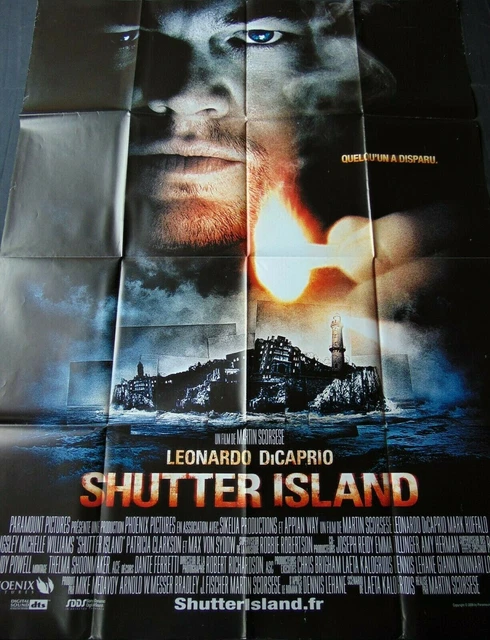 Shutter Island Affiche ORIGINALE 120x160cm Poster 47" 63" 2010