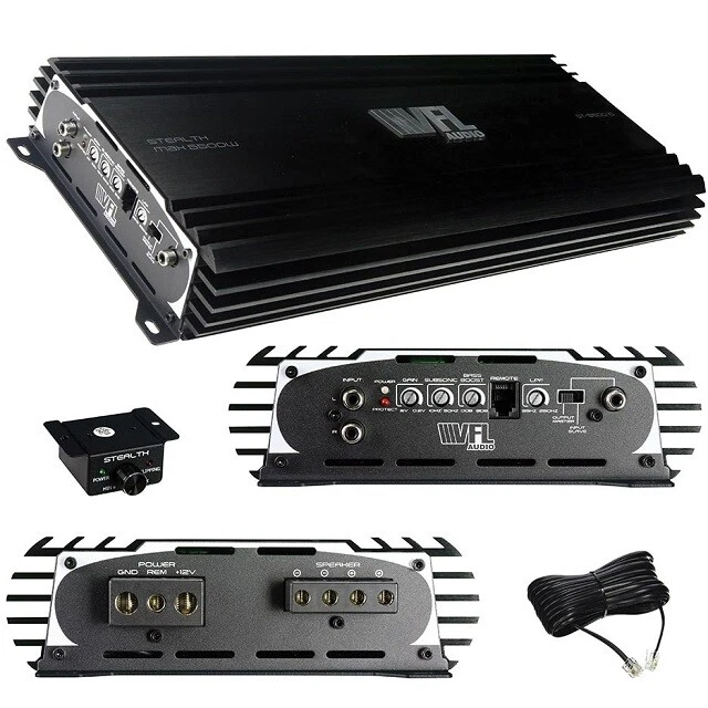 VFL AUDIO ST55001 D Class Amplifier 5500 Watts Max 2800 Watts RMS American Bass $344.74 - PicClick