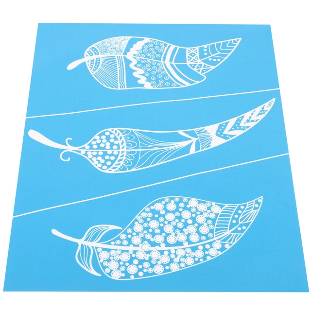 Siebdruck-Vorlage Gittergewebe DIY-Mesh-Schablone Cookie-Schablonen