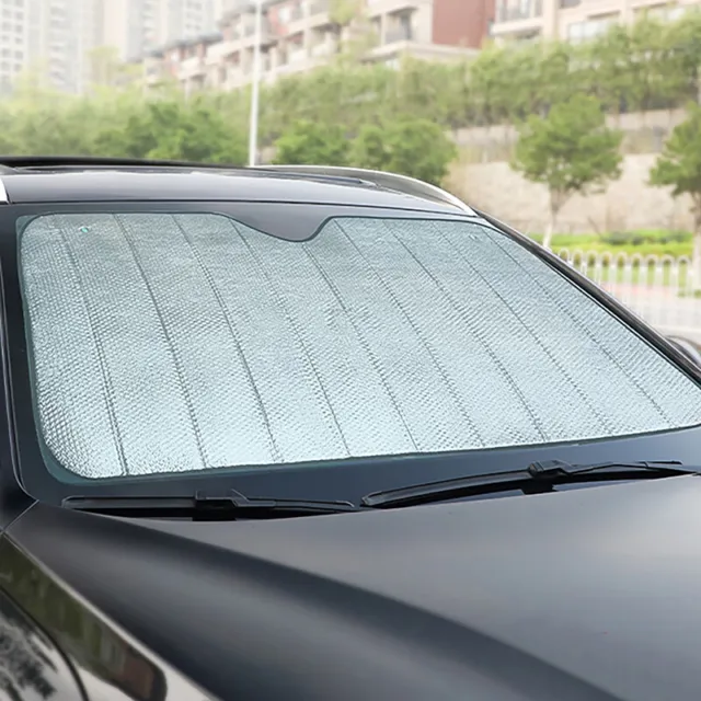 Car Sunshade Covers Cover Universal Windscreen Folding Visor Reflector F3