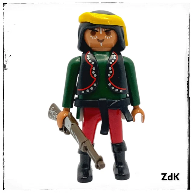 Guerrier indien - Playmobil Far West 3328 - Prix & Rareté