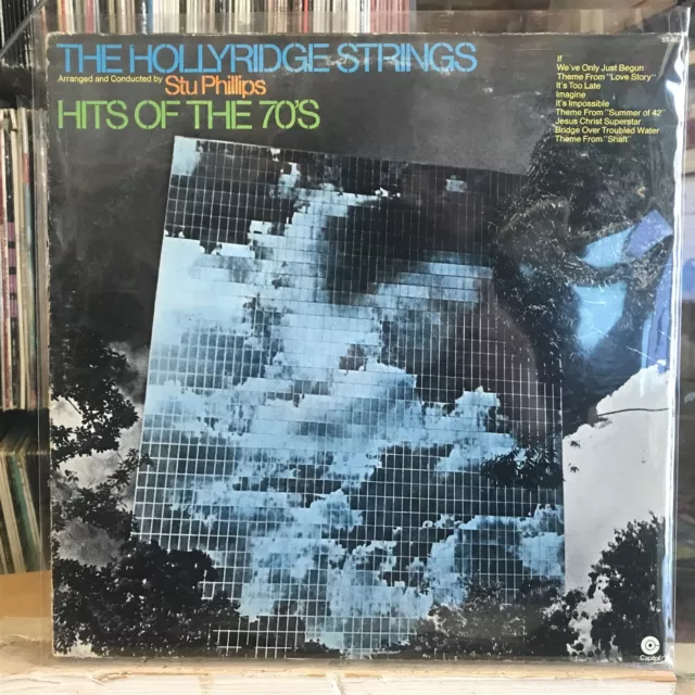 [JAZZ/POP]~EXC LP~THE HOLLYRIDGE STRINGS~STU PHILLIPS~Hits Of The 70's ...