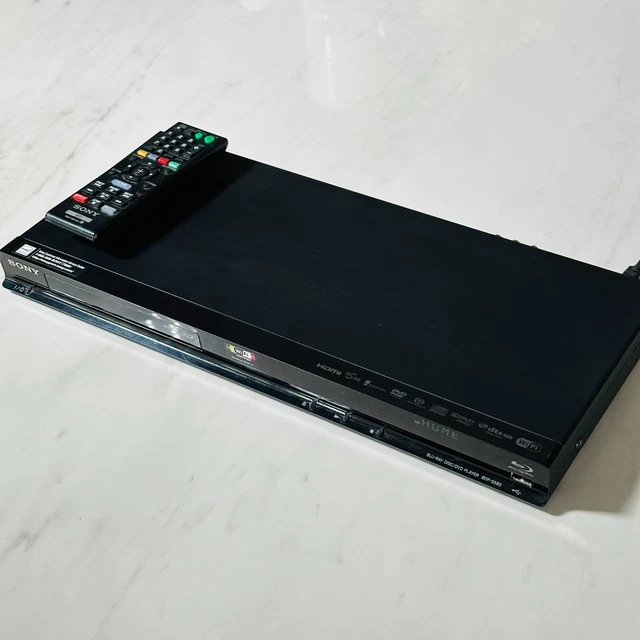 SONY BDPS580 3D WiFi BluRay DVD CD Player with Remote Control