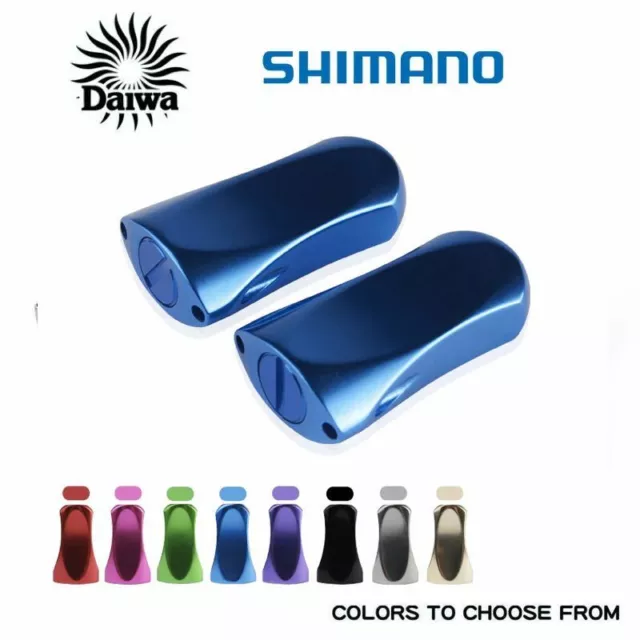Shimano Daiwa Reel Handle Knob Aluminum Colorful Spinning Baitcasting
