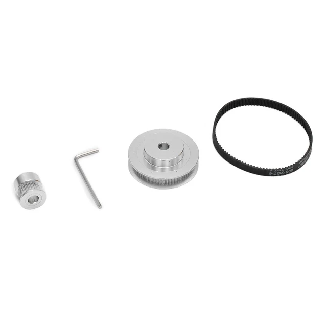 Puleggia Dentata In Alluminio GT2 16T Per Stampante 3D Fai Da Te - Foro 3 Mm, Larghezza 7 Mm, Confezione Da 3