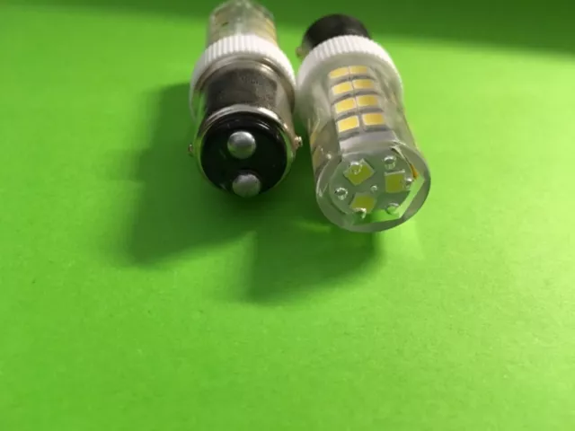 2 x LED Lampe, 51 LED Steckfassung/Bajonettfassung für Nähmaschinen 2