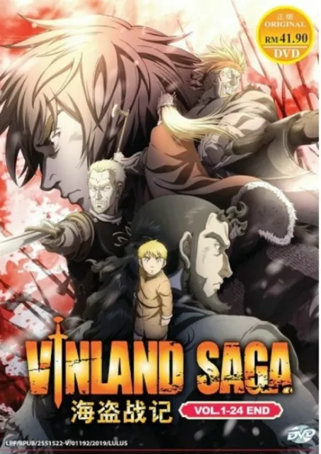 ANIME DVD VINLAND Saga Season 2 Vol.1-24 End English Dubbed + Free Shipping  $46.09 - PicClick AU