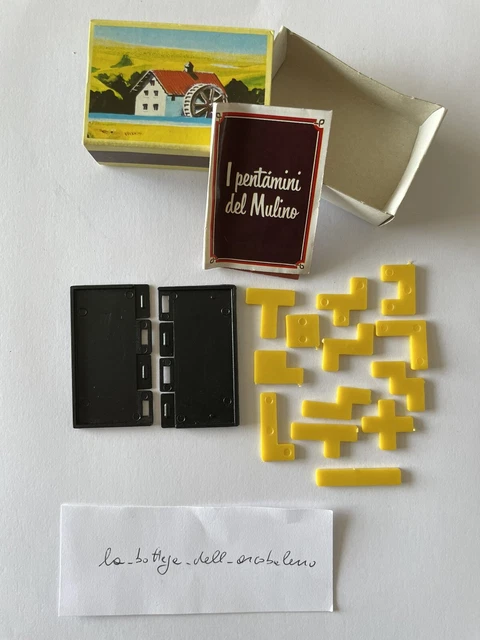 Jeu Vintage Giocatraduci Mulino Bianco, En Bon état Général - Pour Collectionneurs